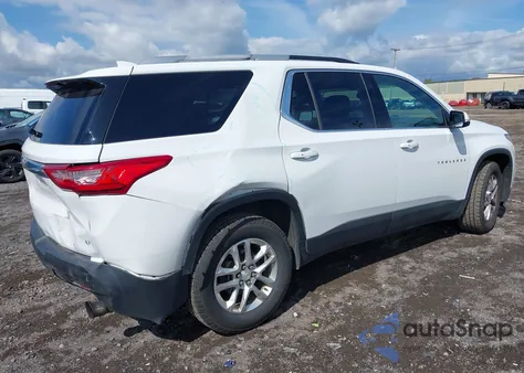 2018 Chevrolet Traverse 1Lt из США, поврежденный, VIN 1GNEVGKW1JJ116022